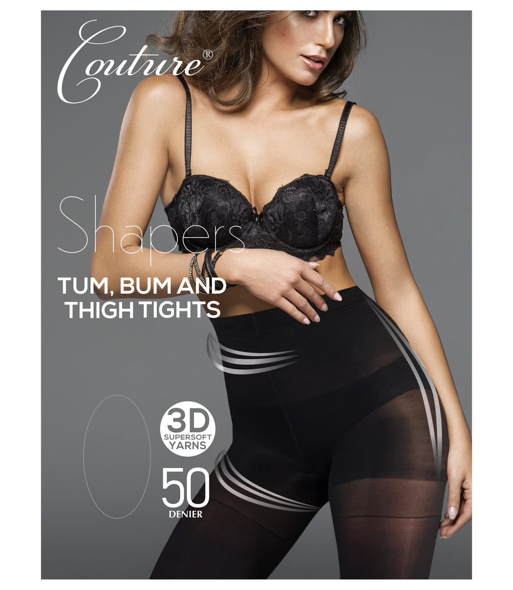 Couture Shapers Tummy & Waist Tights Factor 8 Support 20 Denier – Simply  Hosiery Online