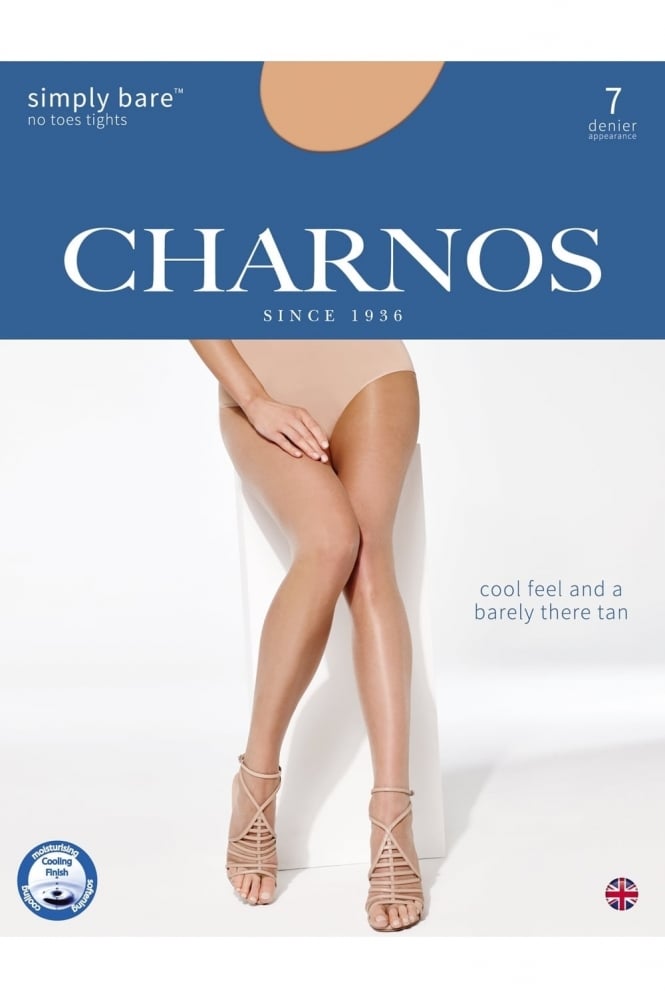 Charnos Simply Bare Ultra Sheer Toeless 'No Toes' Tights 7 Denier – Simply  Hosiery Online