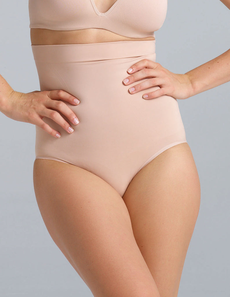 Ambra Powerlite High Waisted Brief Tummy Control Knickers in