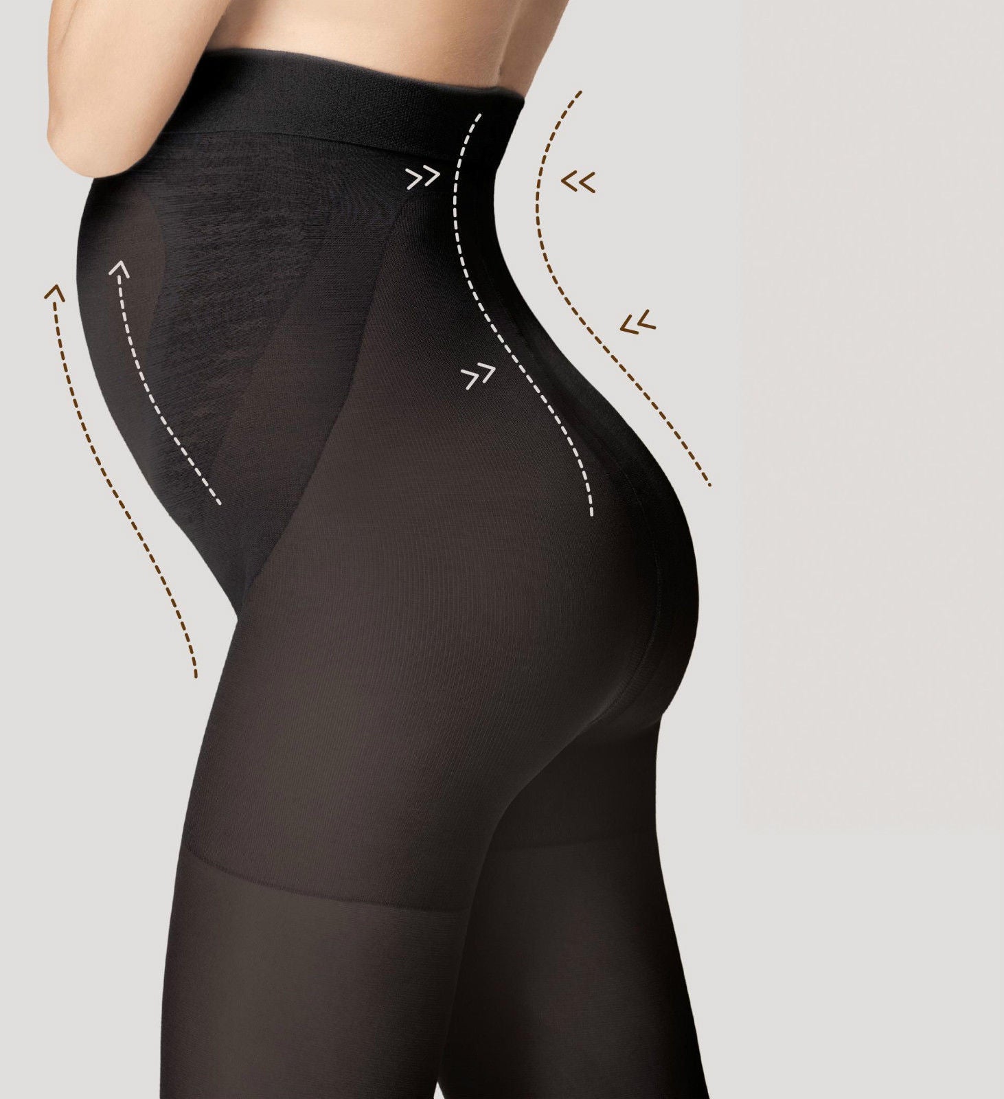 Fiore Maternity Tights Mama 100 Denier Body Care Silver Fresh