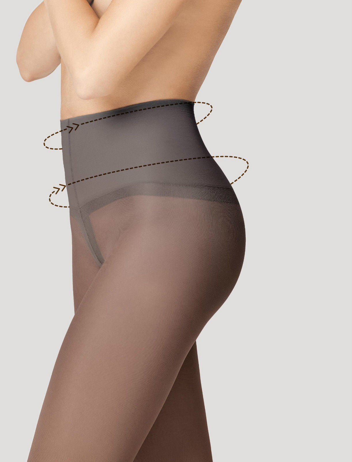 Fiore Body Care Fit Control Top Shaping Tights 40 Denier Simply Hosiery Online