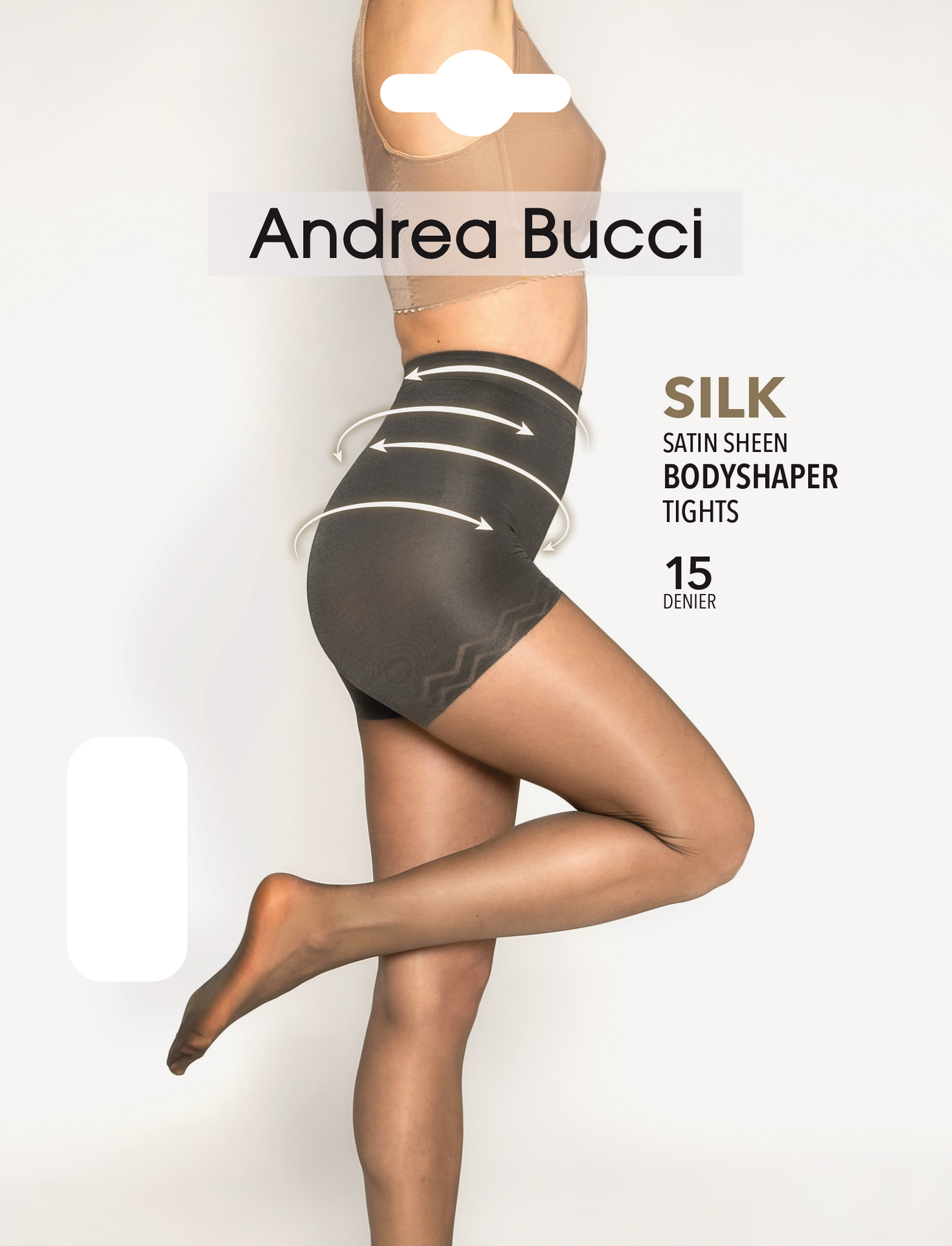 Andrea Bucci Thermal Opaque Footless Tights In Stock At UK Tights