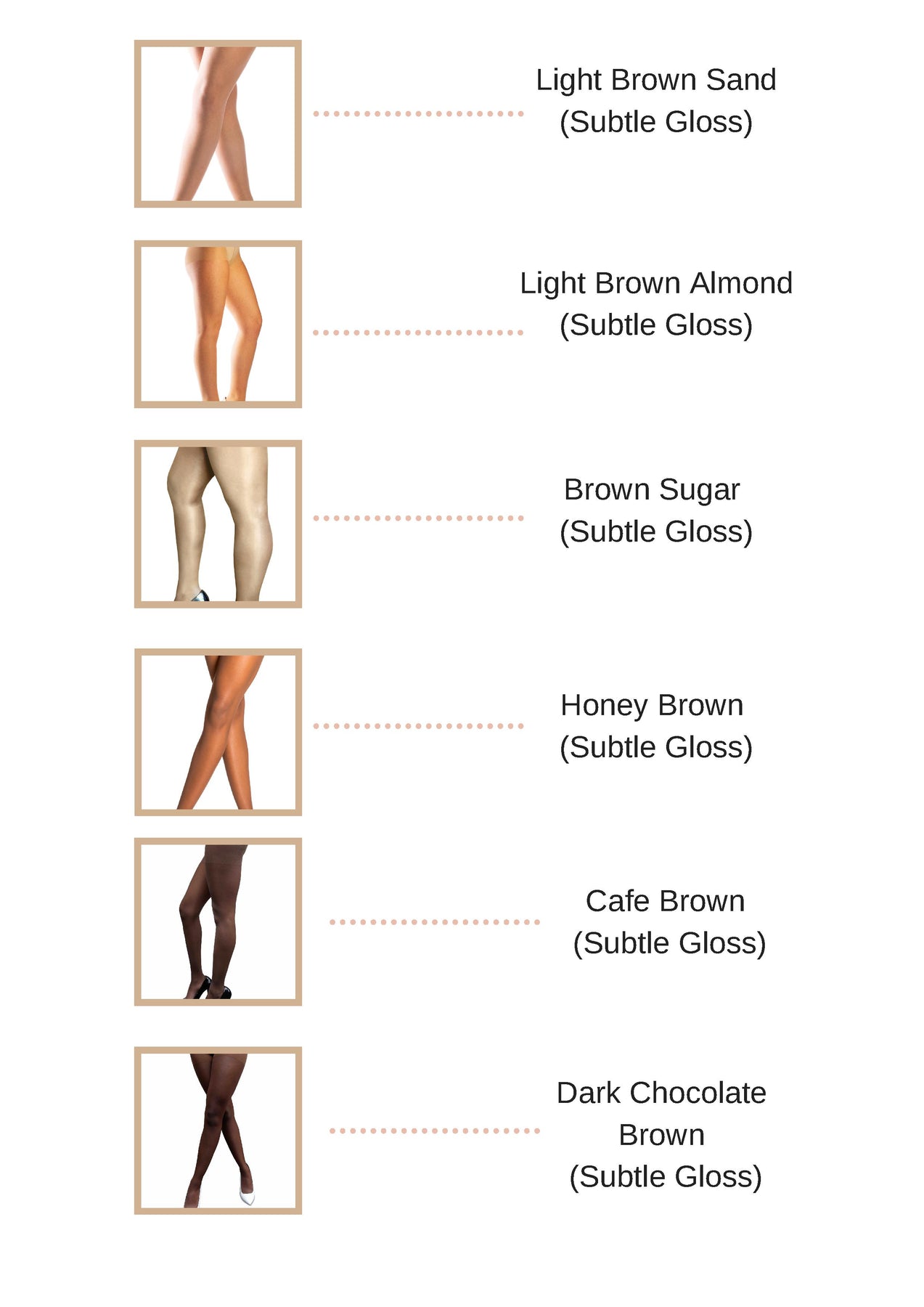 Light Brown Sand Sheer to Waist Tights – BrownSkinEssentials