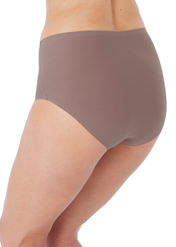 Fantasie Smoothease Invisible Stretch Full Thong , Coffee Roast