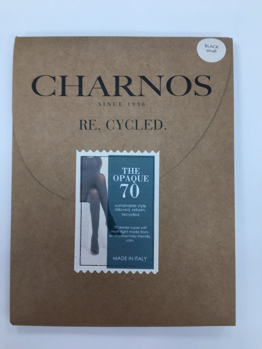 Charnos Recycled Opaque Matt Tights 70 Denier Black – Simply Hosiery Online