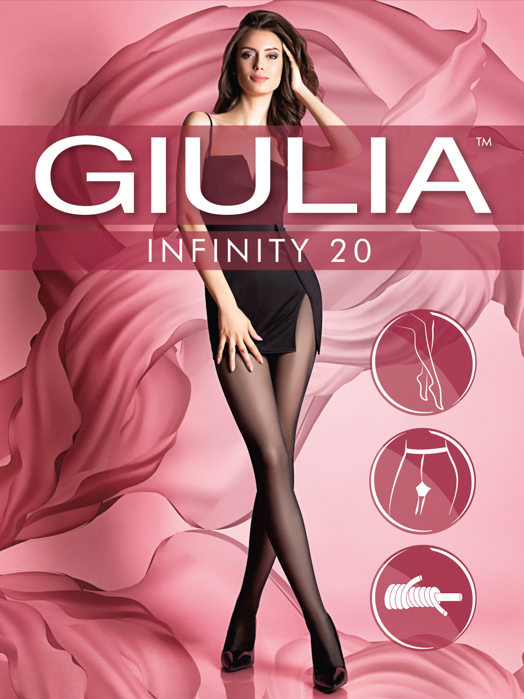 Giulia - Collant "Like" 20 Den, Daino