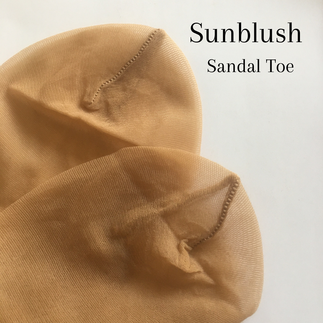 Pretty Polly Naturals Denier Sheer Sandal Toe Tights (not open