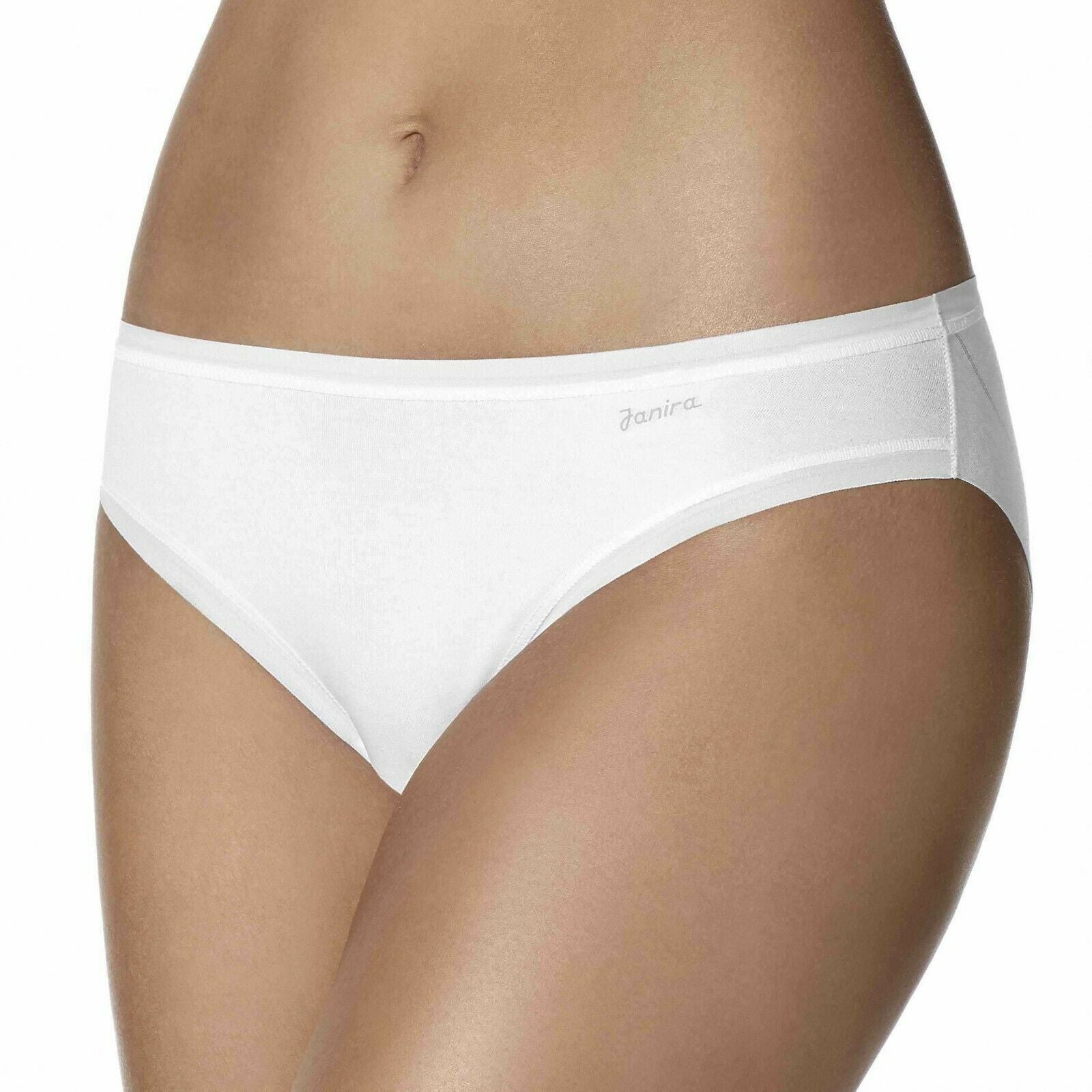 Janira Mini Cotton Band Knickers In Black or Nude or White - NO