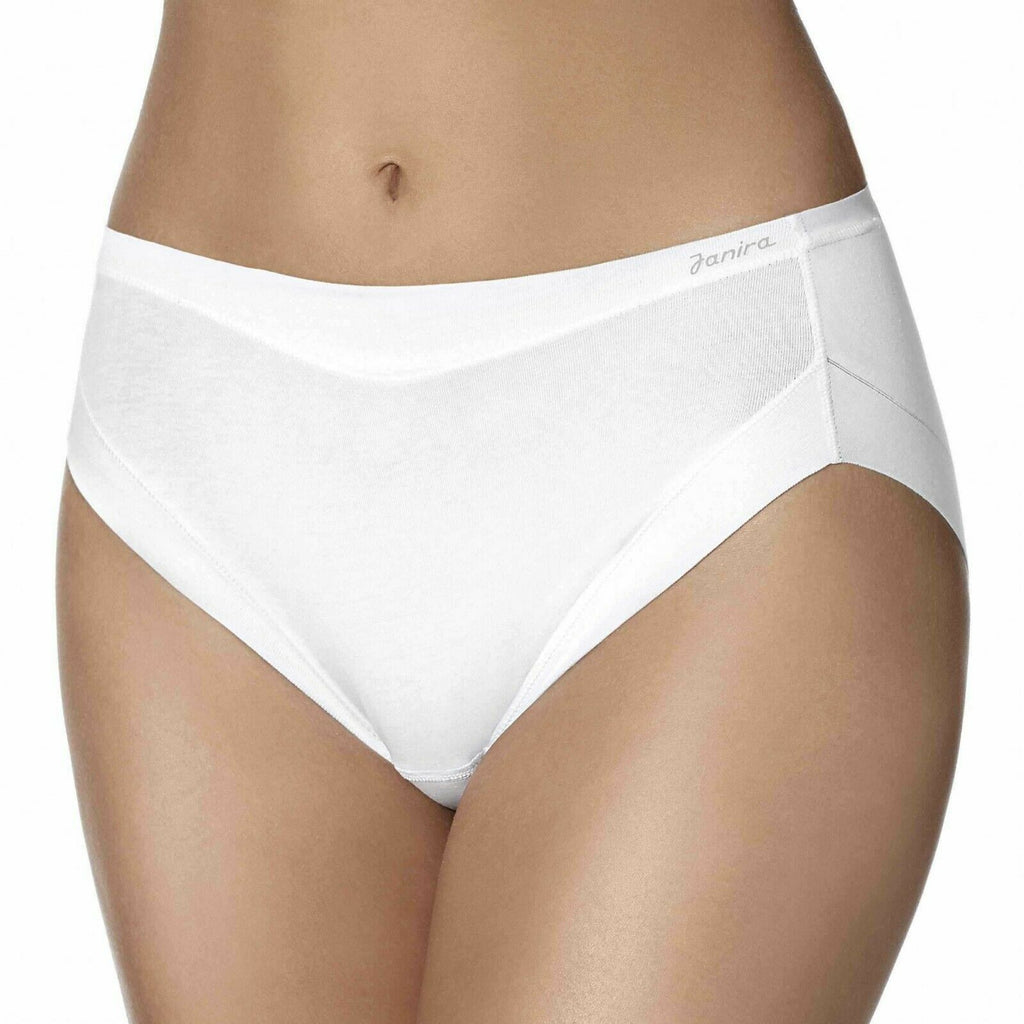 Janira Brislip Cotton Band Knickers In Black or Nude or White – Simply  Hosiery Online